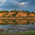Cliff Reflections on the River